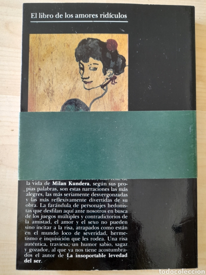 Libros de segunda mano: El libro de los amores ocultos. Mil&aacute;n Kundera - Foto 2