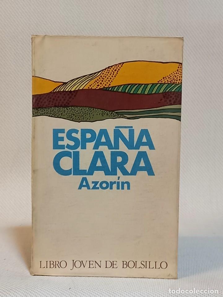 Libros de segunda mano: ESPA&Ntilde;A CLARA. AZOR&Iacute;N. LIBRO J&Oacute;VEN DE BOLSILLO. DONCEL 1973. - Foto 1