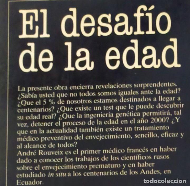 Libros de segunda mano: El desafio de la edad Andr&eacute; Rouveix - Foto 2