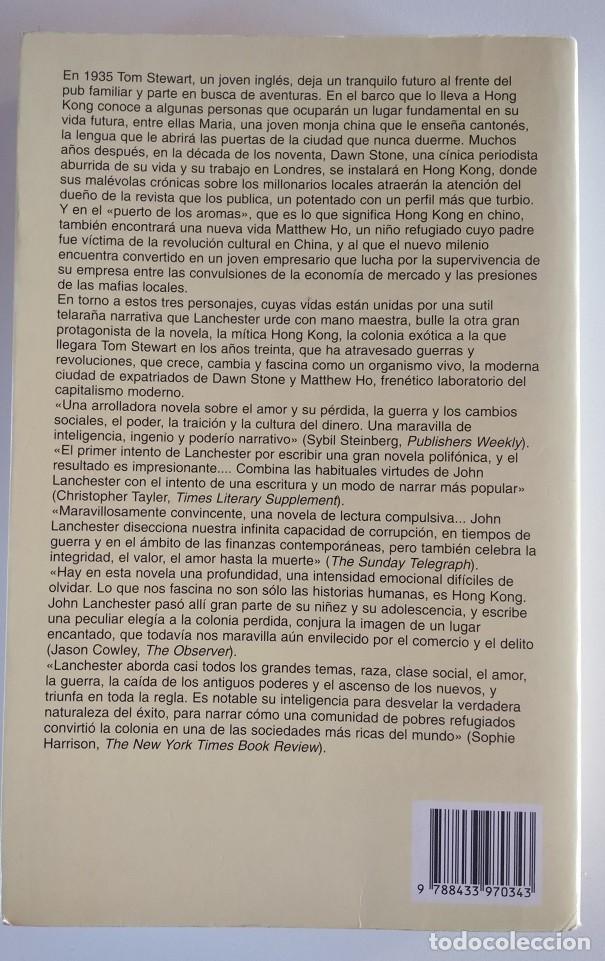 Libros de segunda mano: El Puerto de los aromes John Lanchester - Foto 2