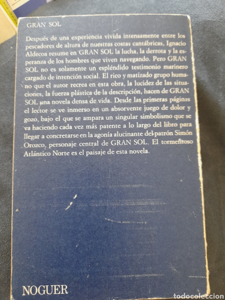 Libros de segunda mano: Gran sol. Ignacio Aldecoa - Foto 2
