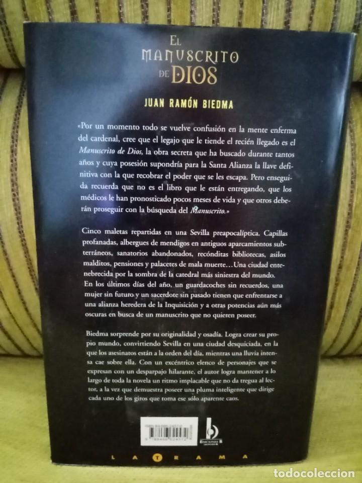Libros de segunda mano: EL MANUSCRITO DE DIOS - Foto 3