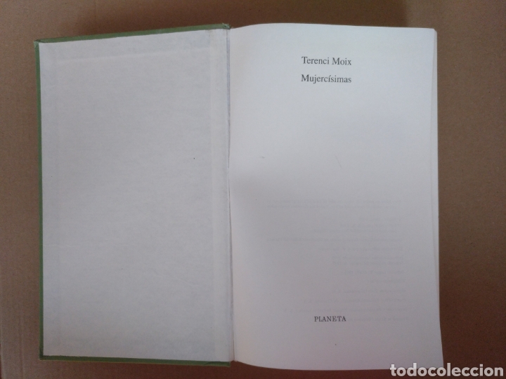 Libros de segunda mano: Mujerc&iacute;simas. Terenci Moix. Editorial planeta. Libro - Foto 3