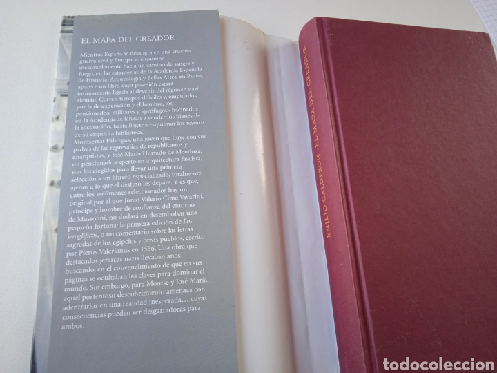 Libros de segunda mano: Libro EL MAPA DEL CREADOR. Emilio Calder&oacute;n. - Foto 4