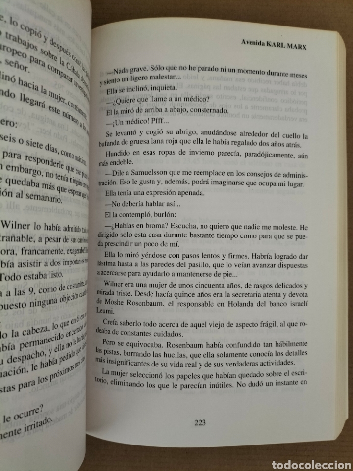 Libros de segunda mano: Avenida Karl Marx. Eric Laurent. Datanet. Libro - Foto 4