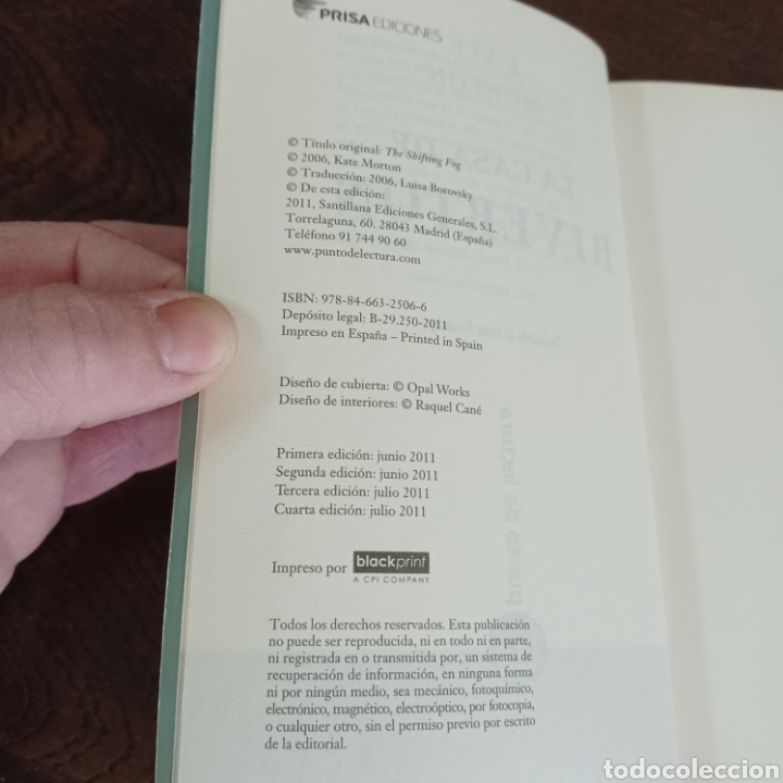 Libros de segunda mano: LA CASA DE RIVERTON - KATE MORTON - Foto 2