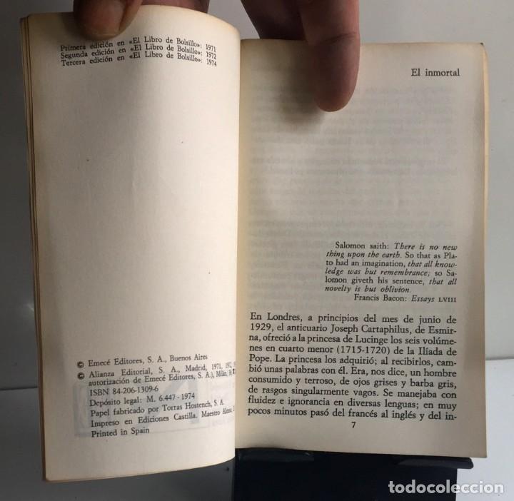 Libros de segunda mano: EL ALEPH. Jorge Luis Borges - Foto 3