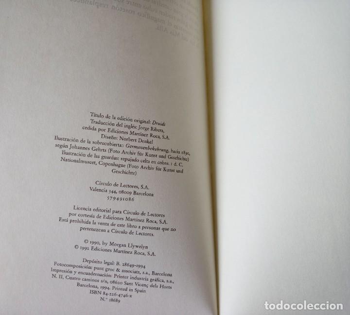 Libros de segunda mano: El Druida Morgan Llywelyn - Foto 5
