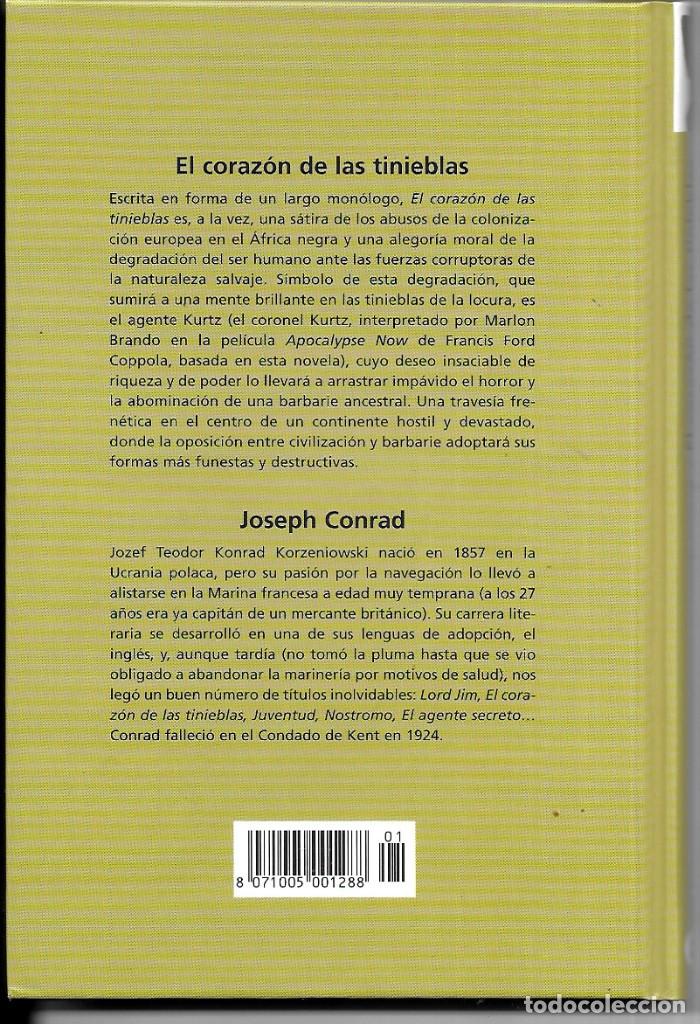 Libros de segunda mano: Joseph Conrad . El coraz&oacute;n de las tinieblas - Foto 2