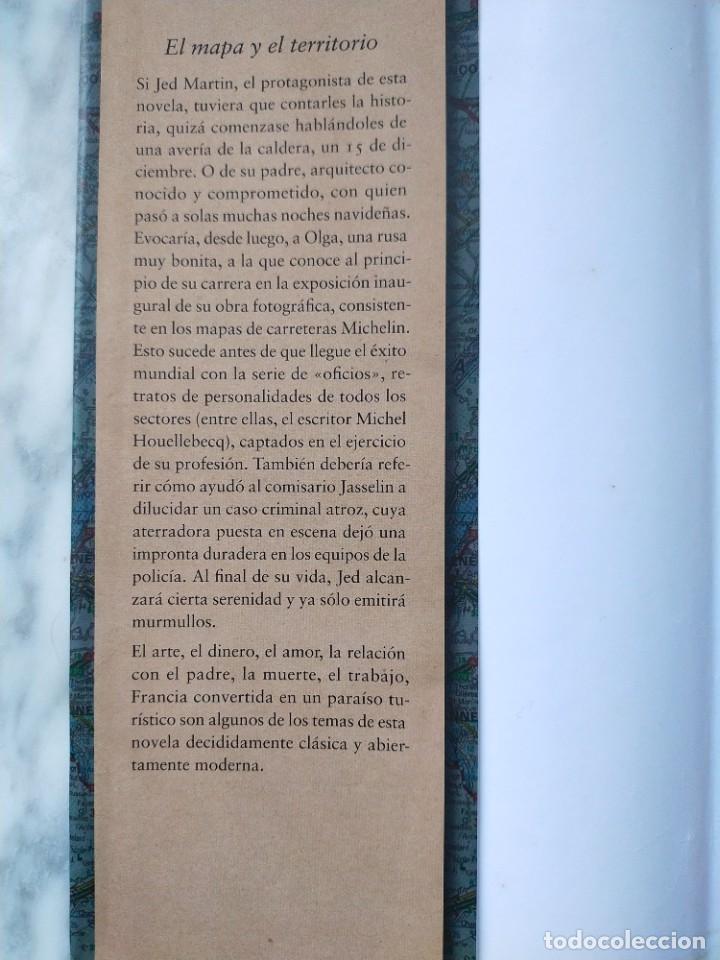 Libros de segunda mano: EL MAPA Y EL TERRITORIO MICHEL HOUELLEBECQ - Foto 2