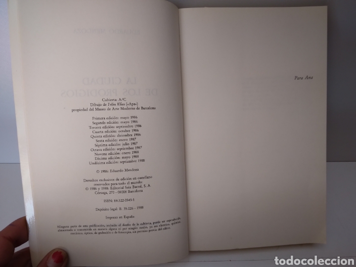 Libros de segunda mano: La ciudad de los prodigios - Foto 5
