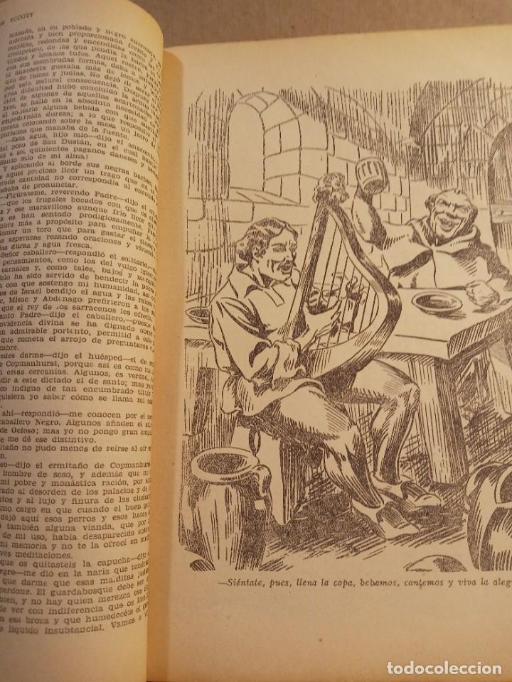 Libros de segunda mano: IVANHOE - BIBLIOTECA ORO. - Foto 2