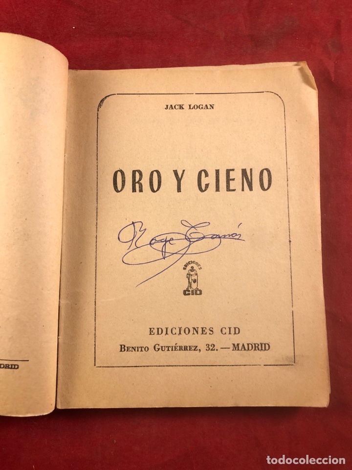 Libros de segunda mano: Oro y cieno - Foto 2