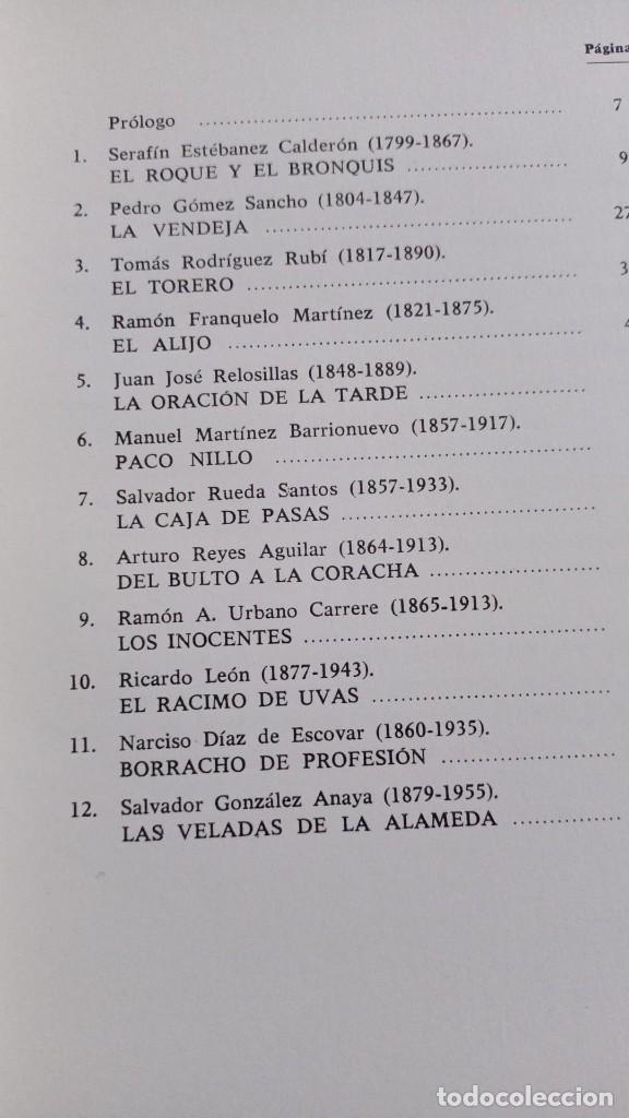 Libros de segunda mano: DOCE COSTUMBRISTAS MALAGUE&Ntilde;OS - Foto 2