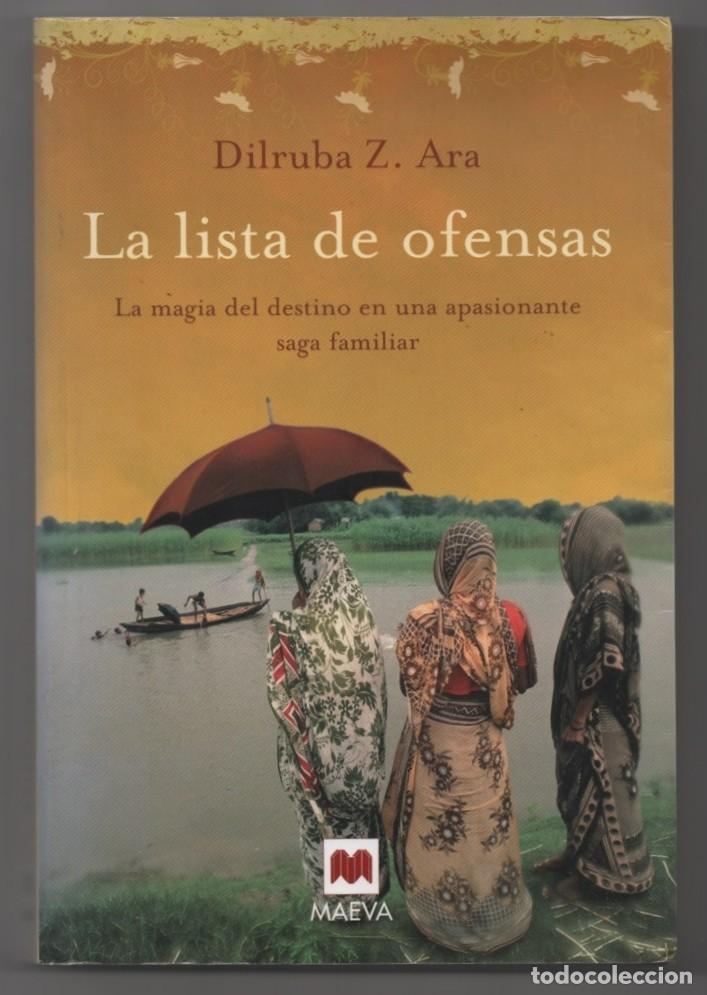 Libros de segunda mano: La lista de ofensas. Dilruba Z. Ara