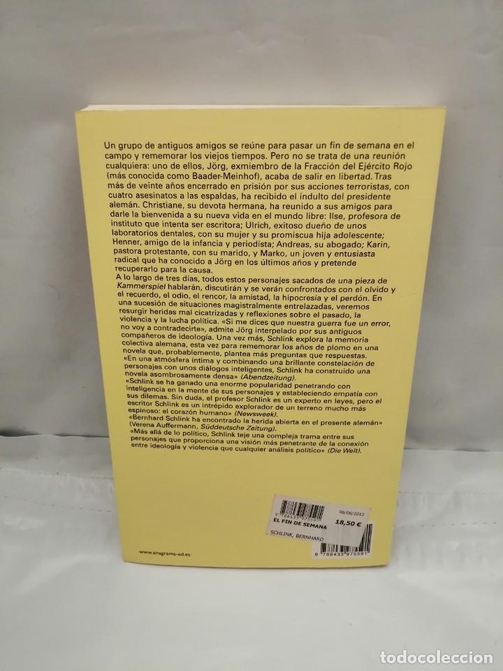 Libros de segunda mano: EL FIN DE SEMANA (PRIMERA EDICI&Oacute;N) - Foto 2