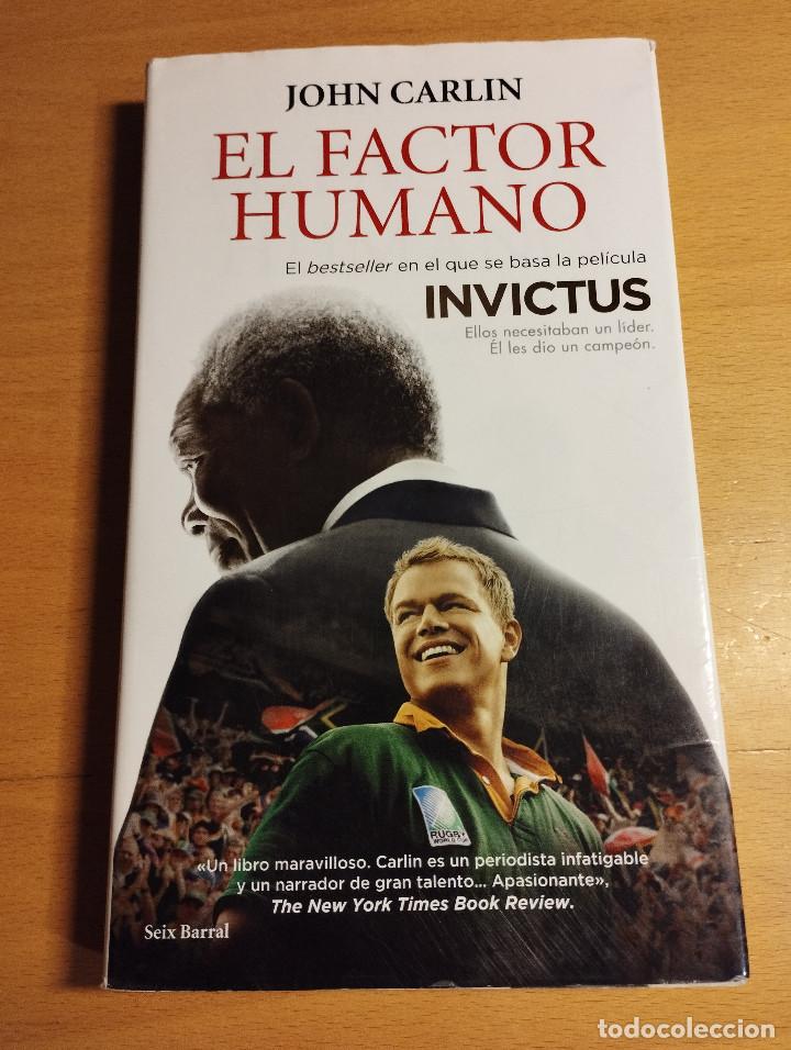Libros de segunda mano: EL FACTOR HUMANO (JOHN CARLIN) - Foto 1