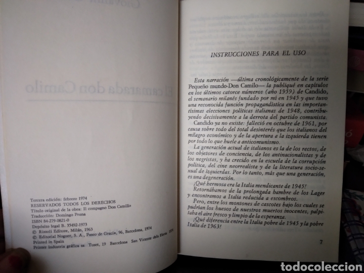 Libros de segunda mano: El camarada Don Camilo - Foto 5