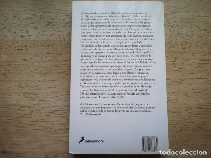 Libros de segunda mano: Herman Koch. La cena - Foto 2