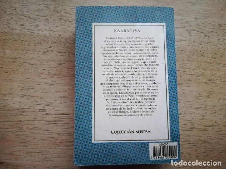 Libros de segunda mano: Gottfried Keller. Enrique el verde - Foto 2