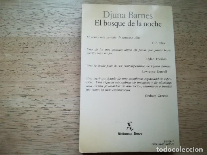Libros de segunda mano: El bosque de la noche. Djuna Barnes. - Foto 2