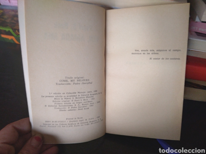 Libros de segunda mano: Ven, amada mia - Foto 5