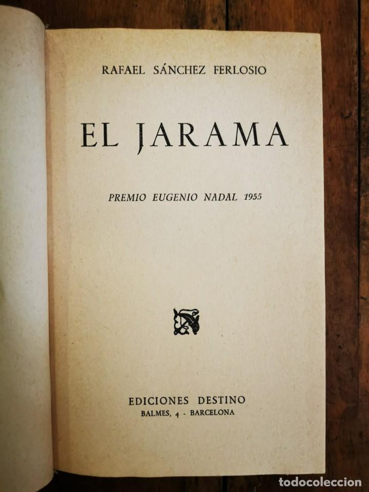 Libros de segunda mano: S&Aacute;NCHEZ FERLOSIO, Rafael. El Jarama. - 1&ordf; ed - Foto 1