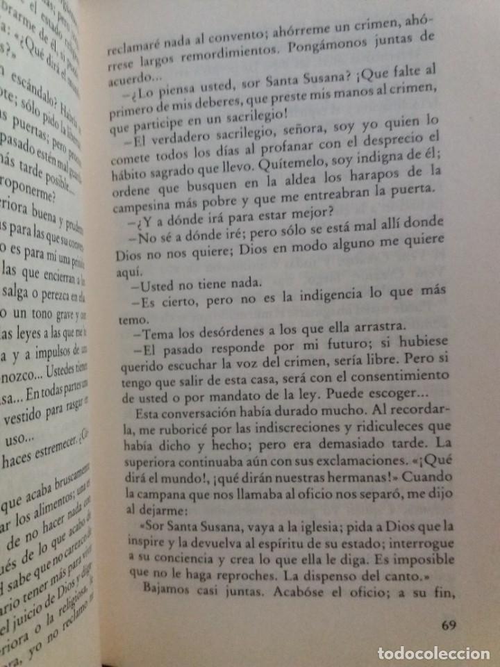 Libros de segunda mano: LA RELIGIOSA - Foto 8