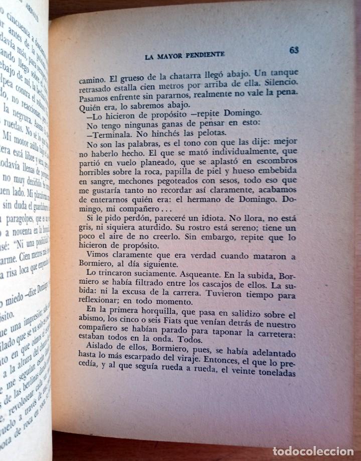 Libros de segunda mano: La mayor pendiente, de Georges Arnaud. - Foto 3