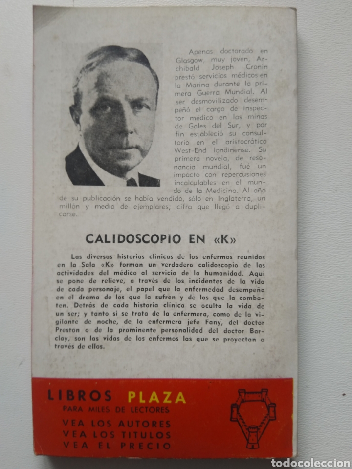 Libros de segunda mano: CALIDOSCOPIO EN K/A. J. CRONIN - Foto 3