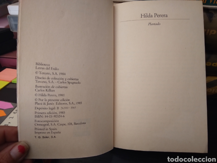 Libros de segunda mano: Plantado - Foto 5