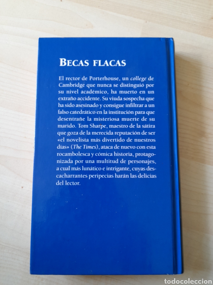 Libros de segunda mano: Becas flacas. Tom Sharpe - Foto 2