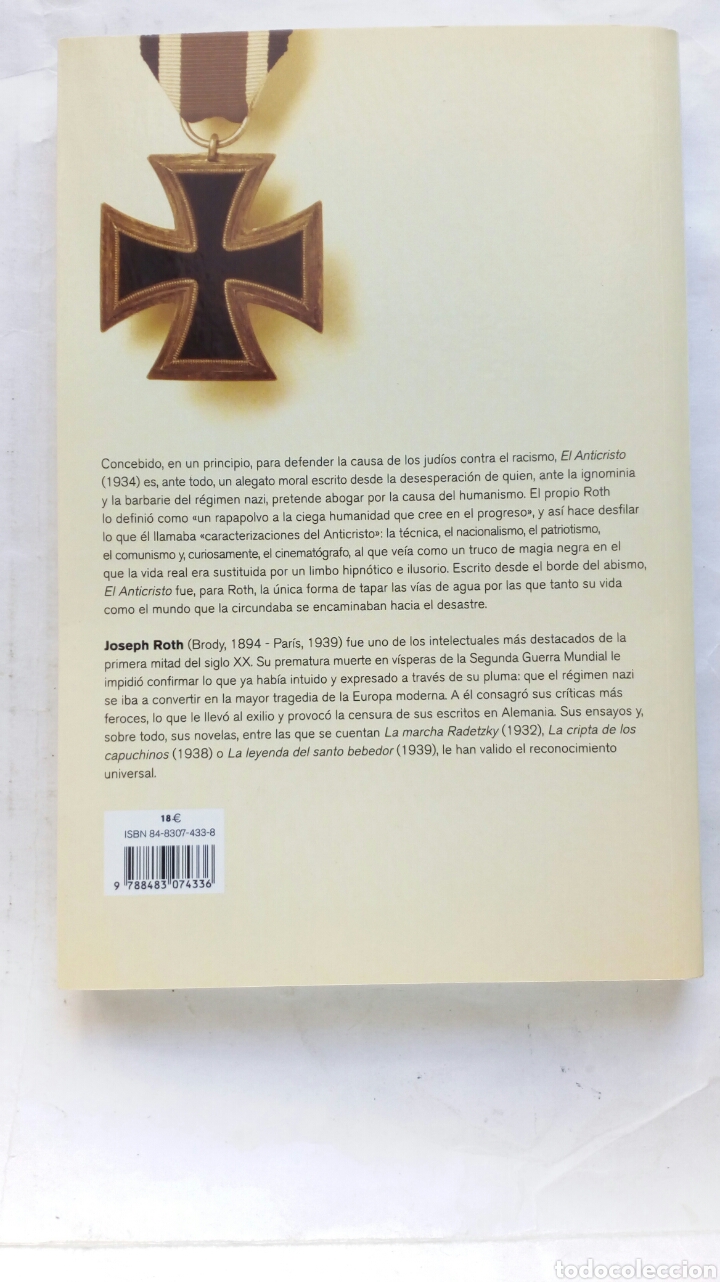 Libros de segunda mano: El Anticristo. Joseph Roth. - Foto 2