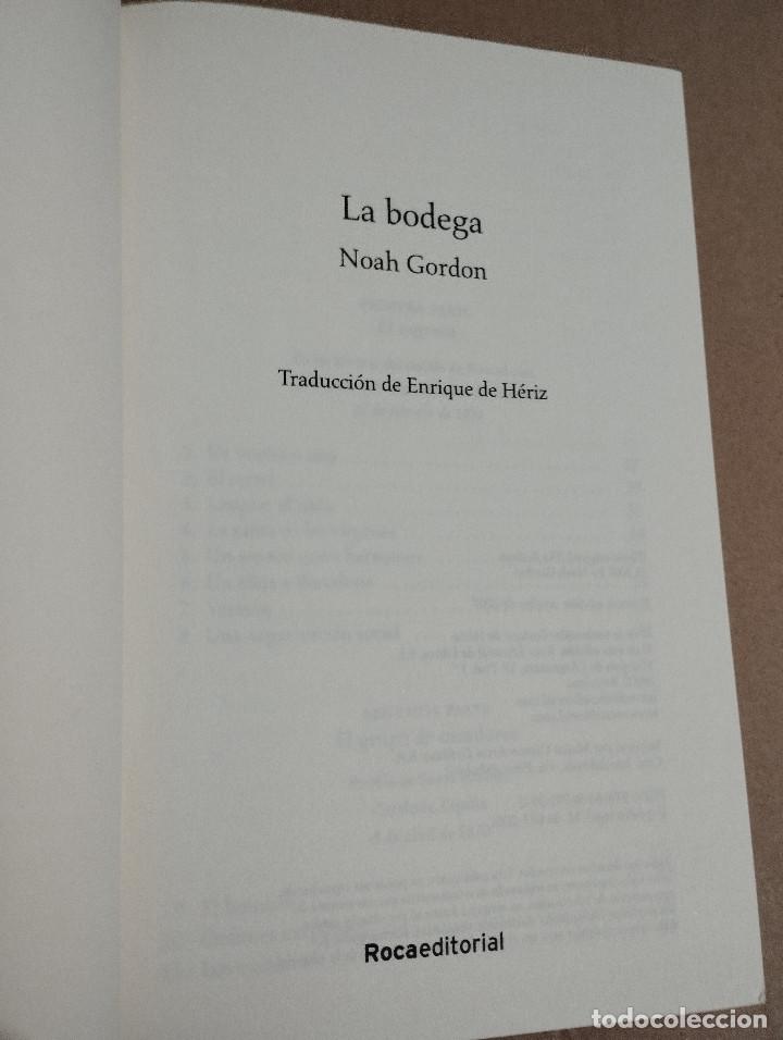 Libros de segunda mano: LA BODEGA (NOAH GORDON) - Foto 2