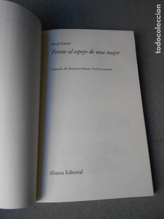 Libros de segunda mano: FRENTE AL ESPEJO DE UNA MUJER - Foto 3