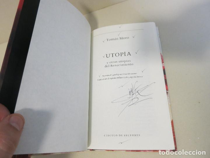 Libros de segunda mano: Utop&iacute;a de Tom&aacute;s Moro Circulo de Lectores - Foto 2