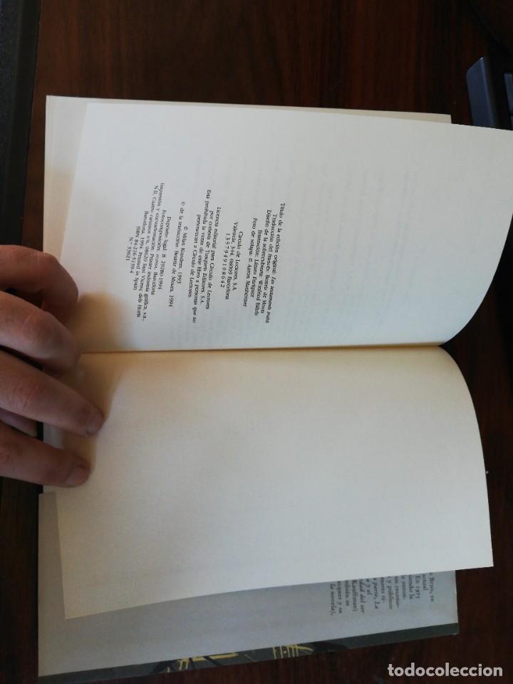 Libros de segunda mano: LOS TESTAMENTOS TRAICIONADOS. MILAN KUNDERA. C&Iacute;RCULO DE LECTORES - Foto 6