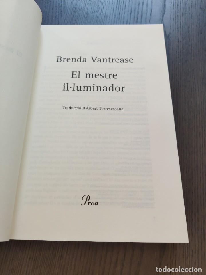 Libros de segunda mano: El mestre il&middot;luminador. Brenda Rickman Vantrease. Proa. Enciclop&egrave;dia catalana. - Foto 3
