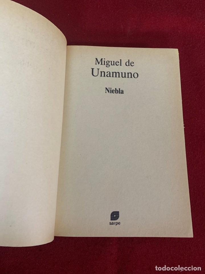 Libros de segunda mano: Niebla. Miguel de Unamuno. - Foto 4