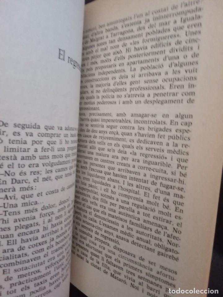 Libros de segunda mano: Trajecte final.Manuel de pedrolo. - Foto 4