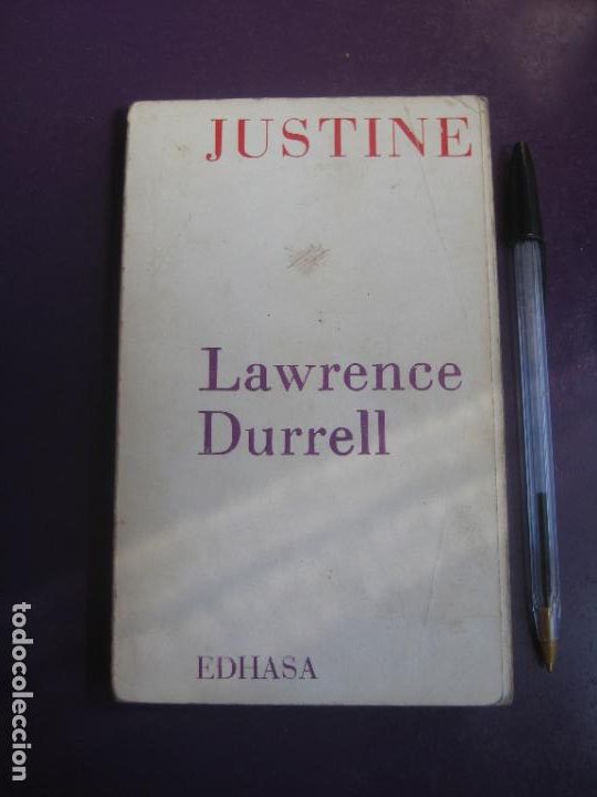 Libros de segunda mano: LAWRENCE DURRELL - JUSTINE - EDHASA 2&ordf; ED 1973 - Foto 1