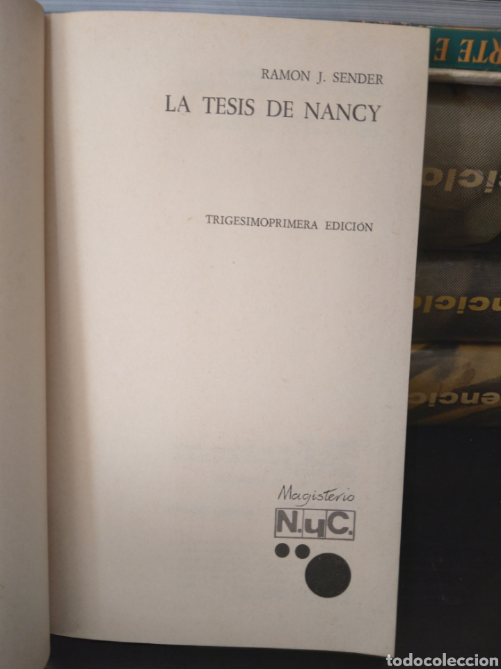 Libros de segunda mano: LA TESIS DE NANCY - Foto 4