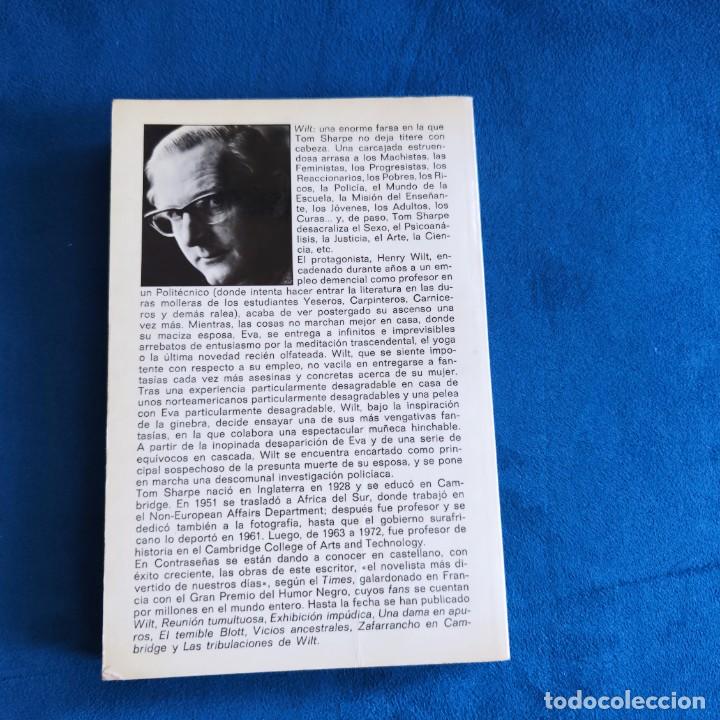 Libros de segunda mano: Libro WILT de Tom Sharpe, editorial Anagrama. - Foto 4