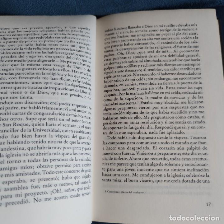 Libros de segunda mano: Libro La Religiosa de Denis Diderot. Editado Circulo de Lectores1979. - Foto 9