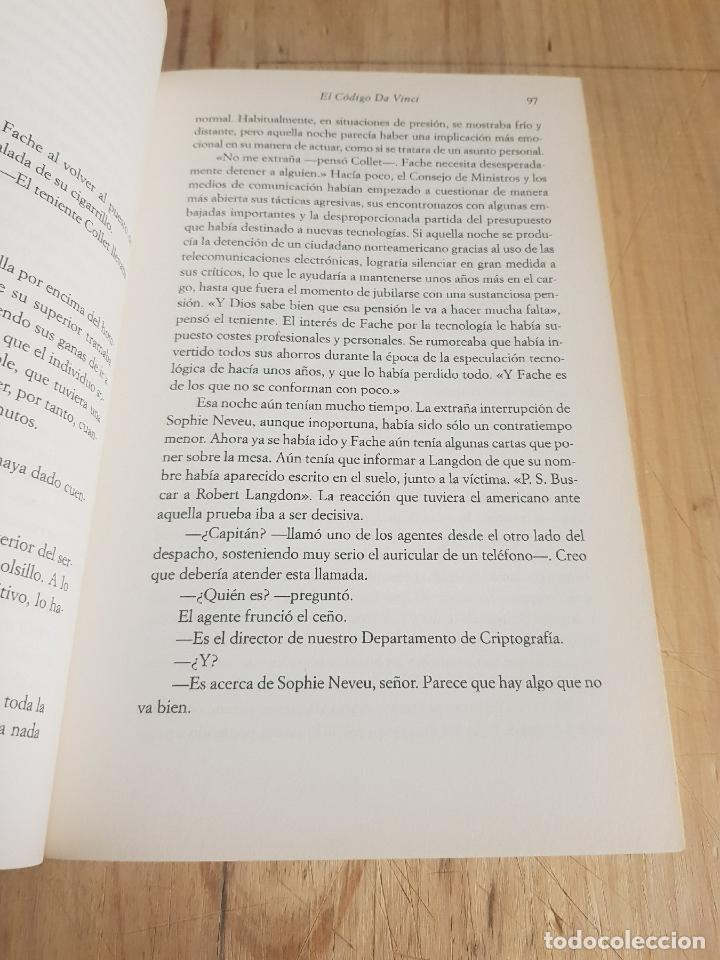 Libros de segunda mano: El codigo da vinci - Dan Brown - Foto 7