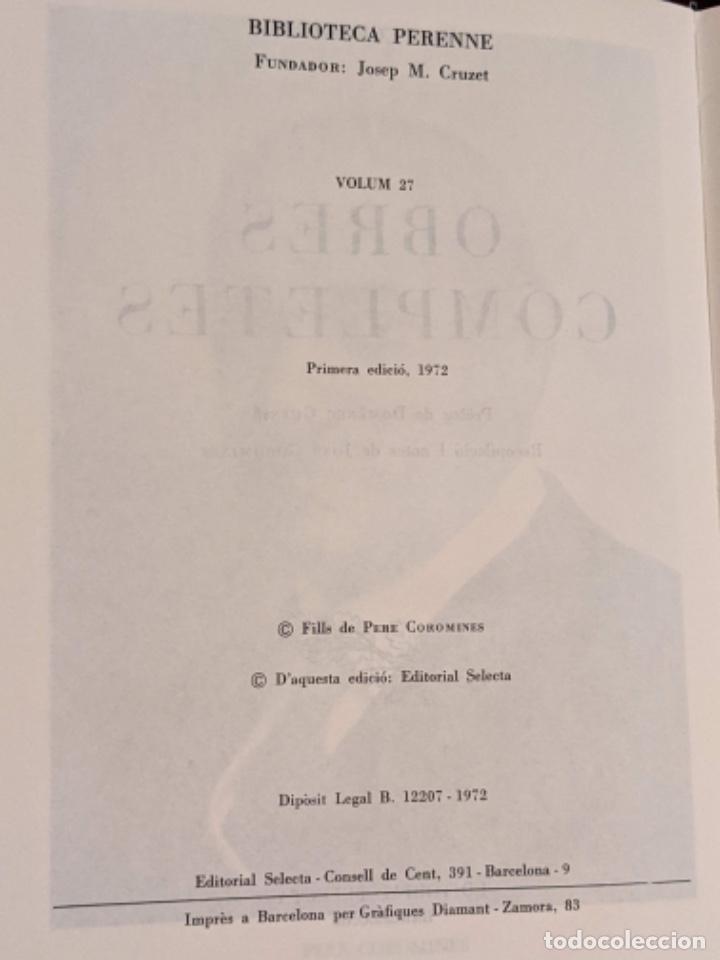 Libros de segunda mano: Pere Coromines Obres Completes - Foto 2
