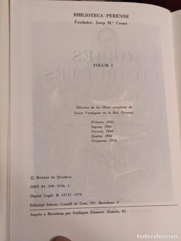 Libros de segunda mano: Jacint Verdaguer Obres Completes - Foto 2