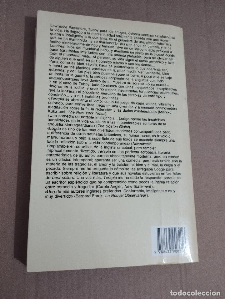 Libros de segunda mano: TERAPIA (DAVID LODGE) - Foto 3