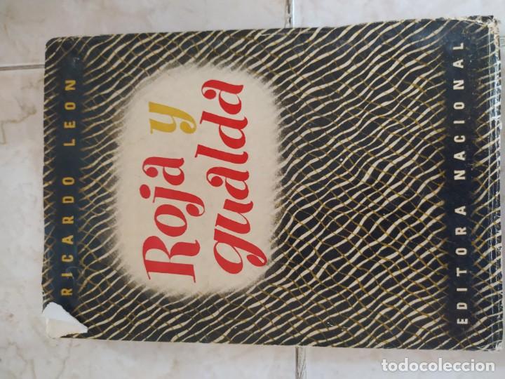 Libros de segunda mano: Roja y Gualda. Ricardo Le&oacute;n - Foto 1