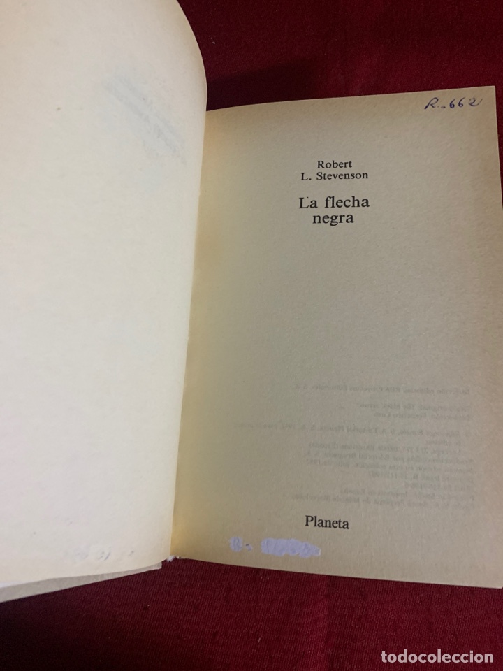 Libros de segunda mano: La flecha negra. Robert L. Stevenson. - Foto 3